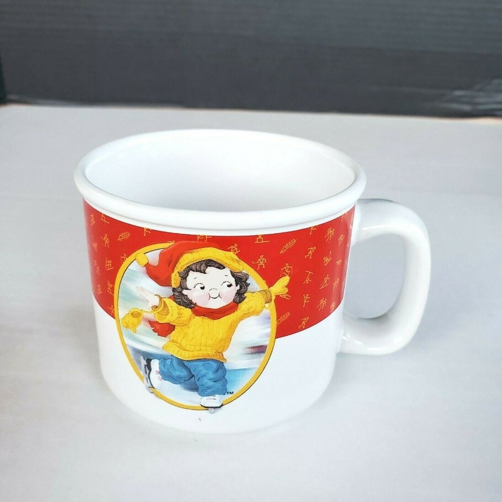 CAMPBELL'S LIMITED EDITION 2002 U.S. OLYMPIC SOUP MUG #3 "Skater" EUC